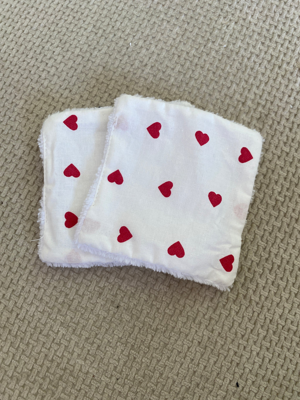 imparfait : Coton lavable en éponge bambou