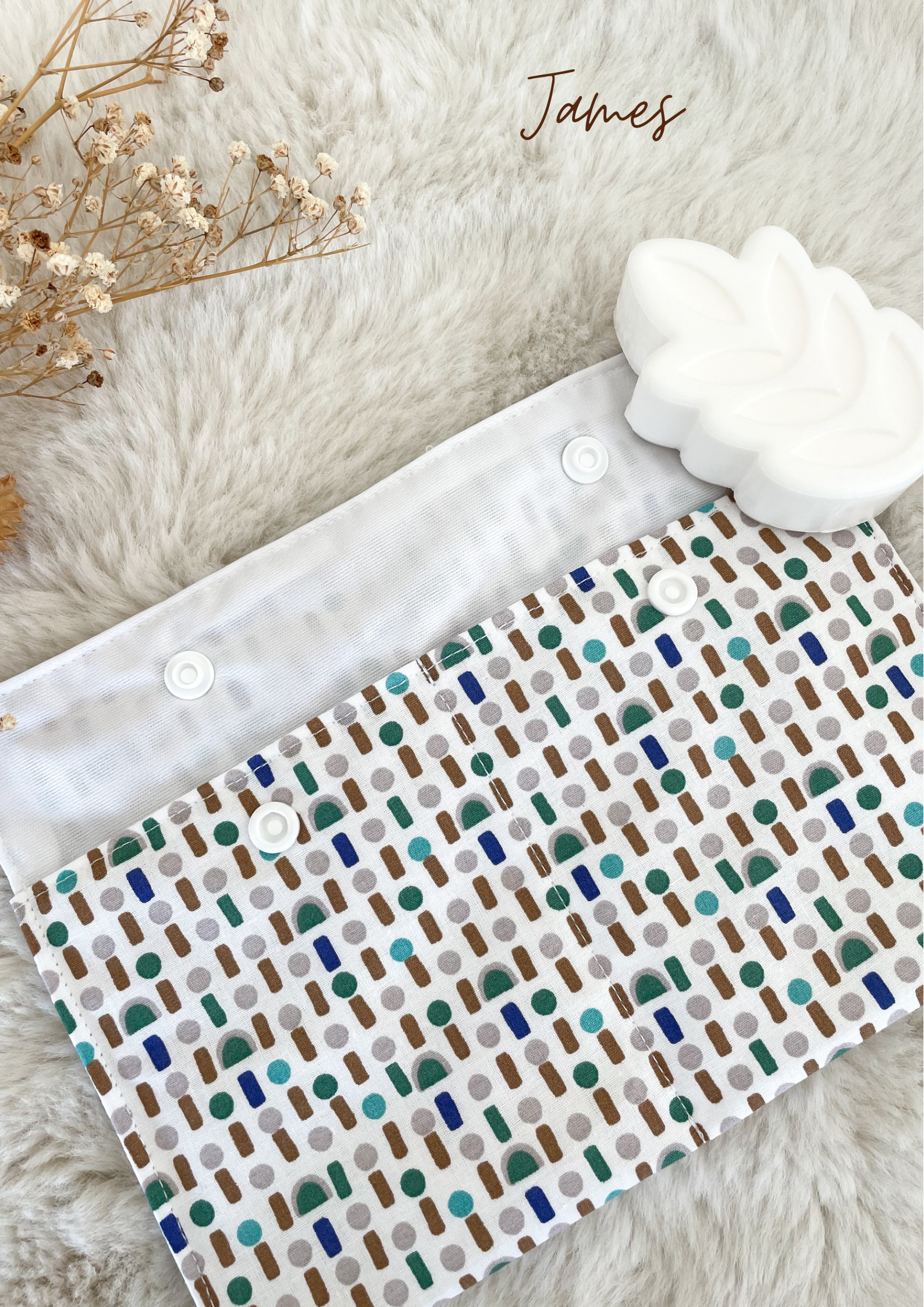 Pochette à savon imperméable grand format - Homme