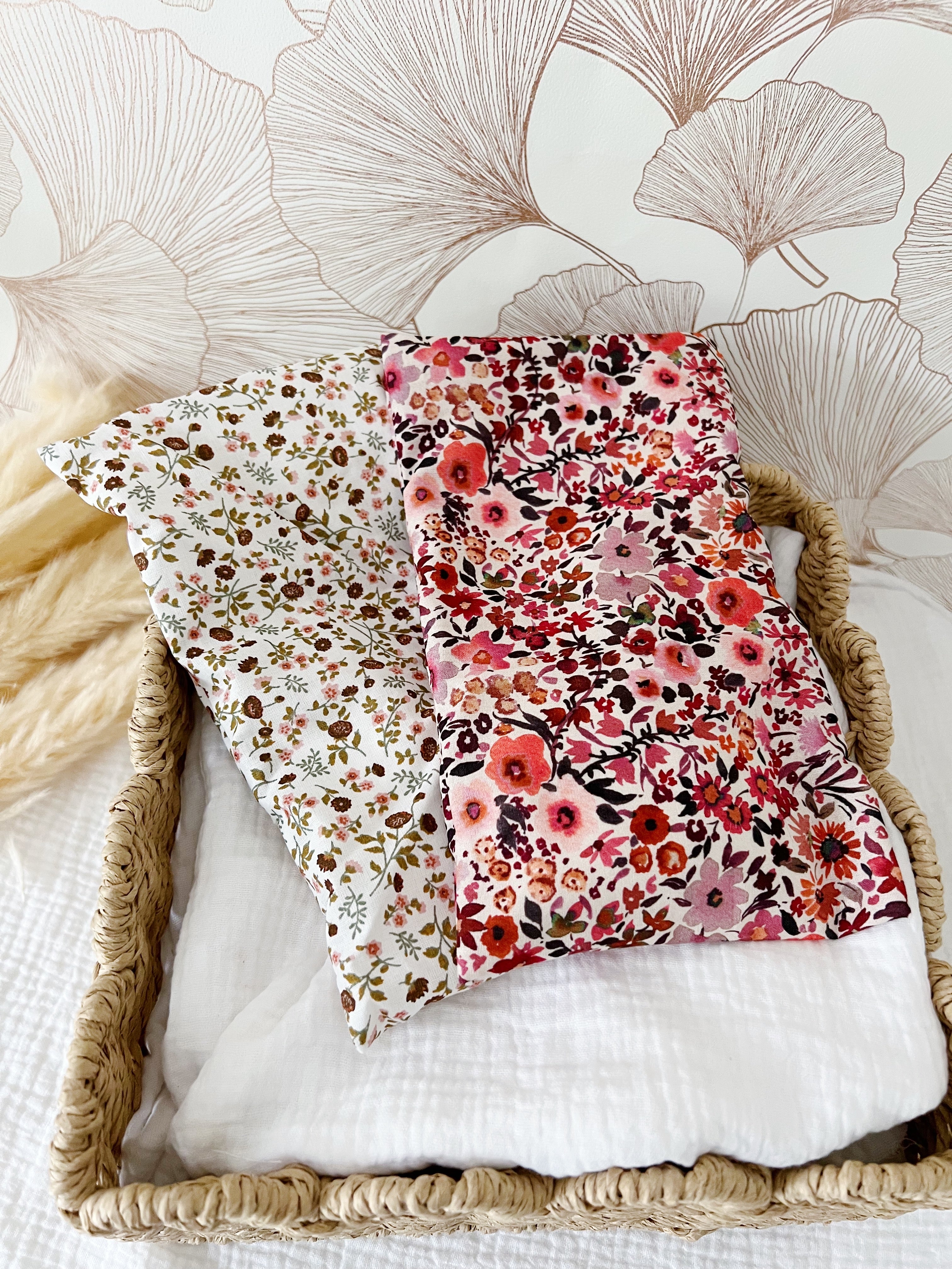 Bouillotte sèche aux grains de riz déhoussable