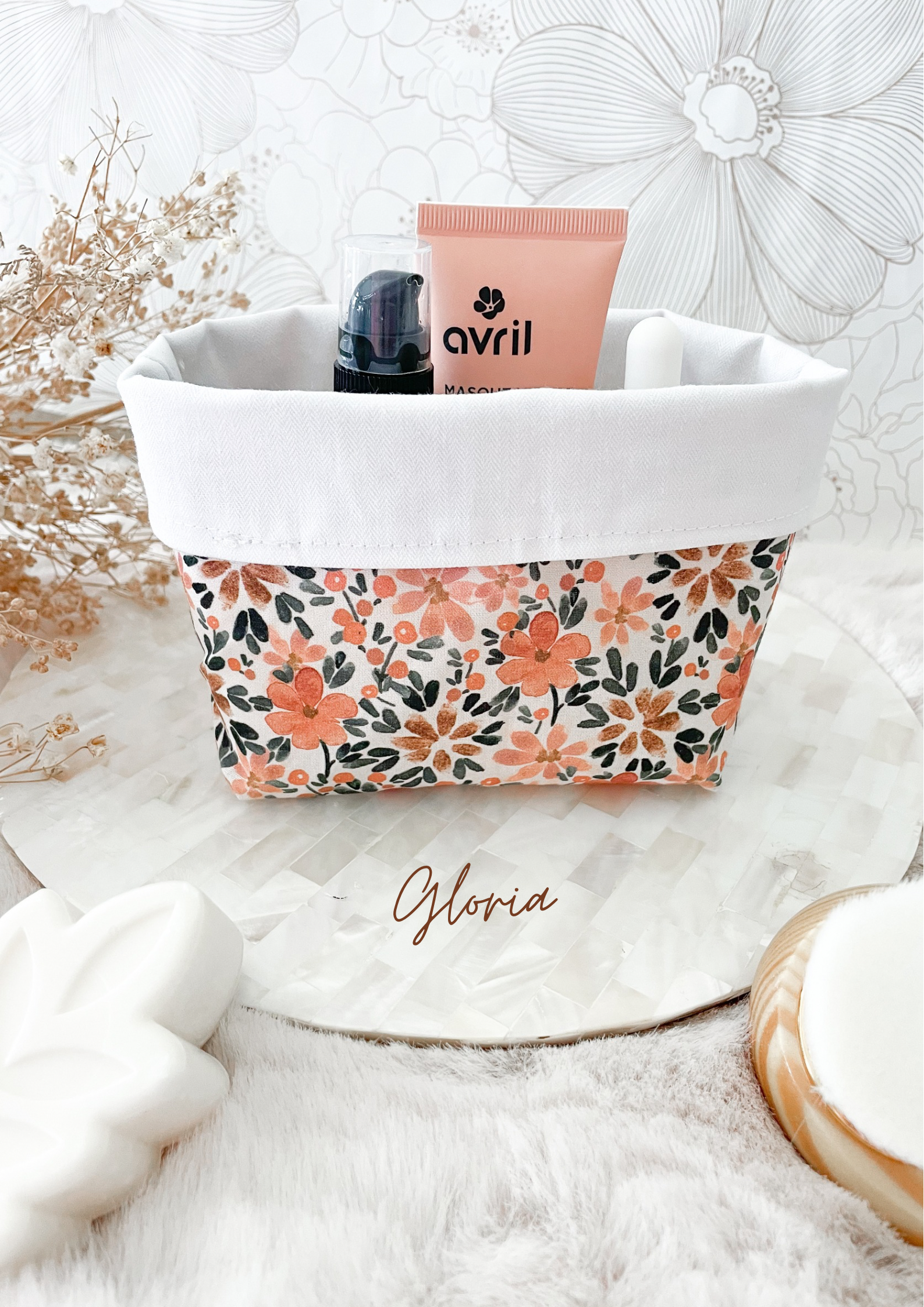 Small fabric basket