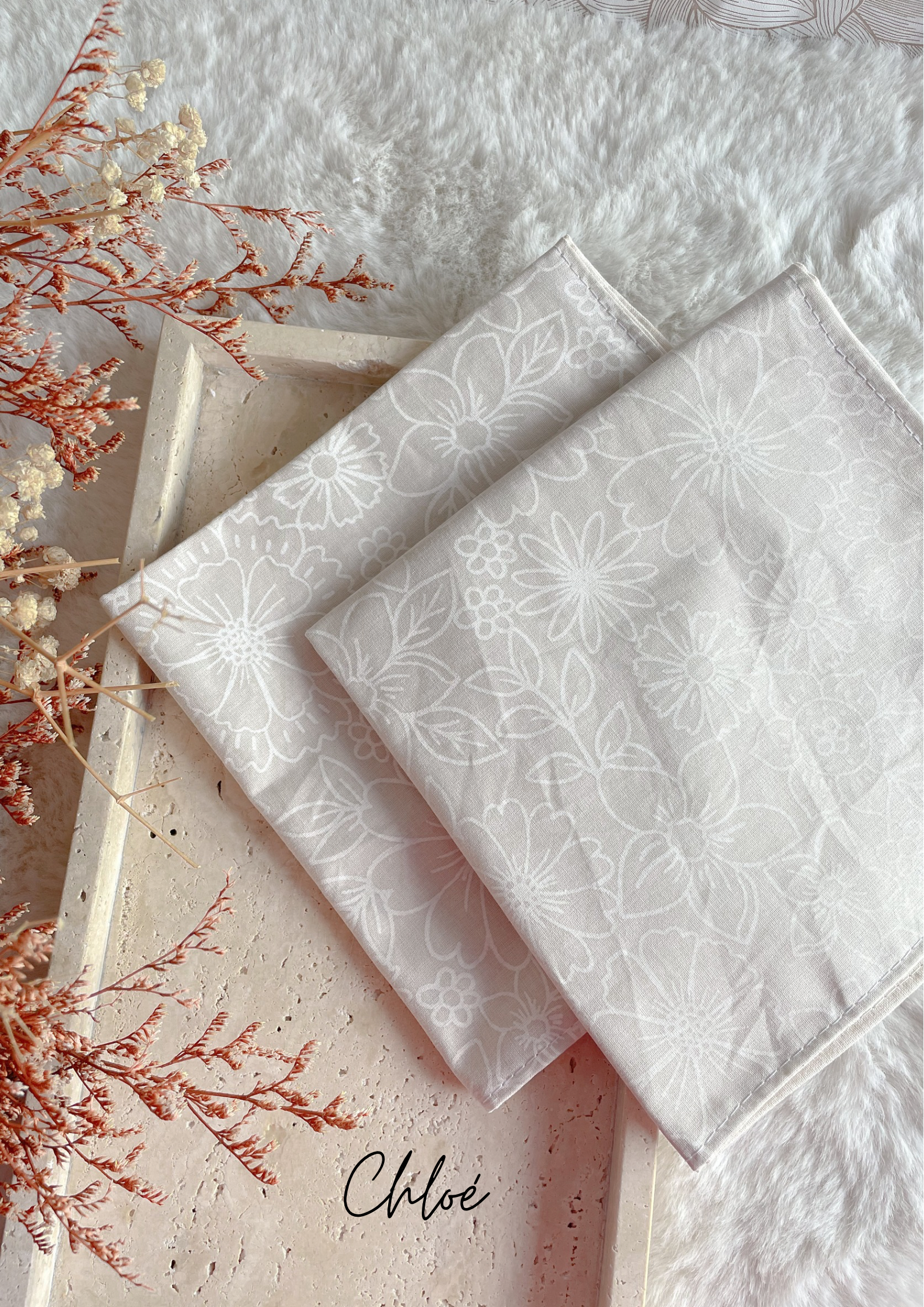 Serviettes de table (lot de 4 serviettes)
