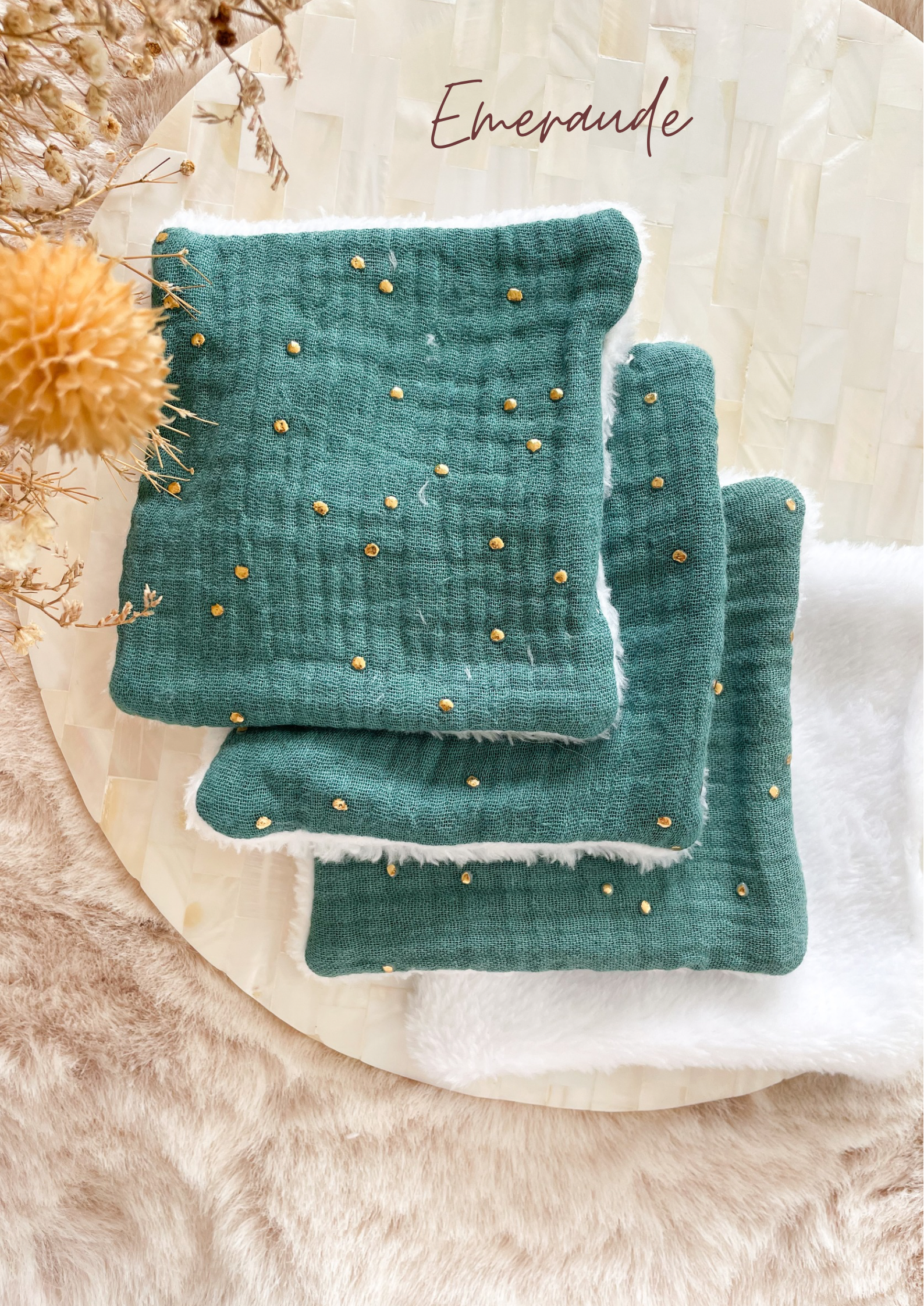Coton lavable en tissu doudou
