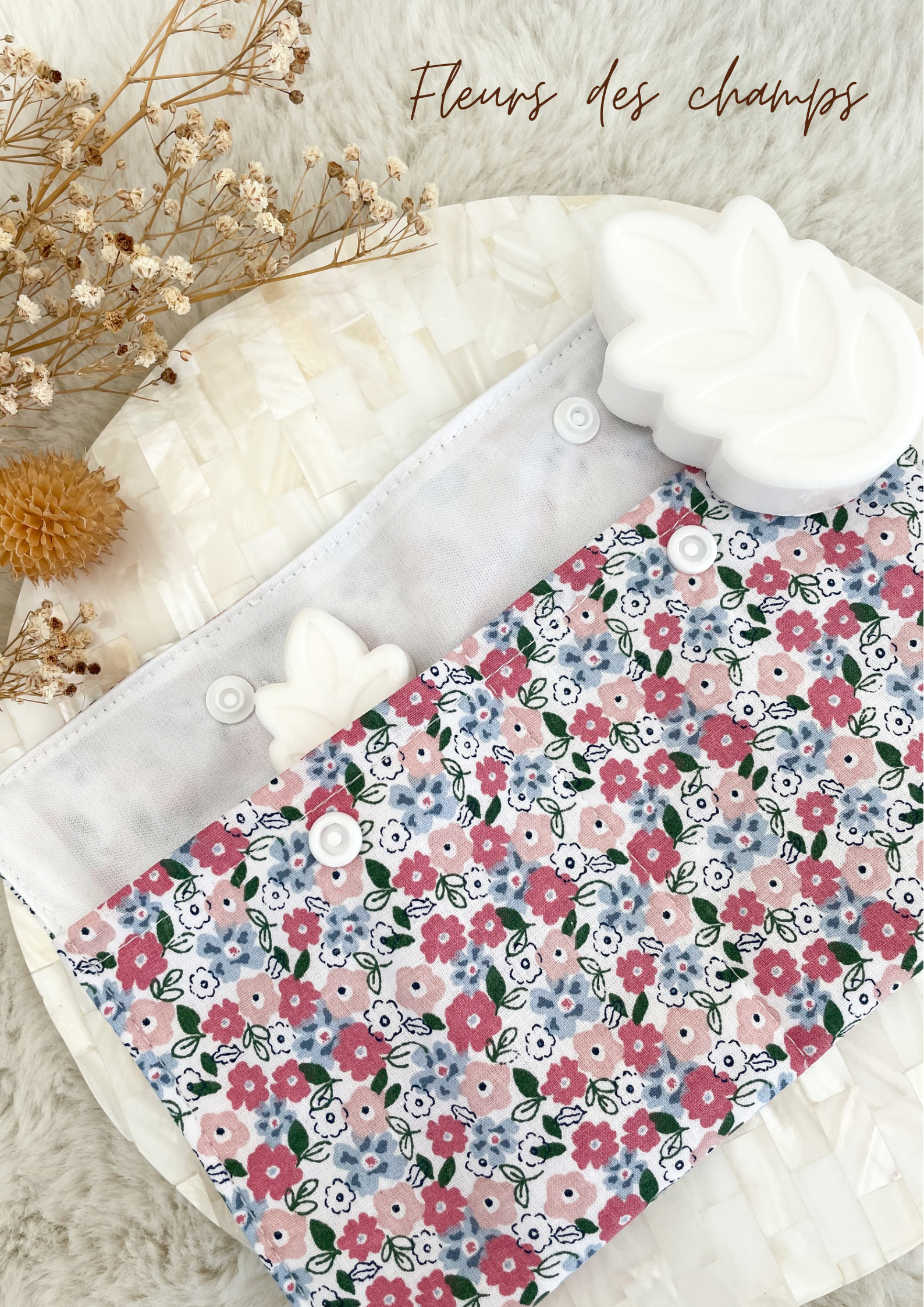 Pochette à savon imperméable grand format