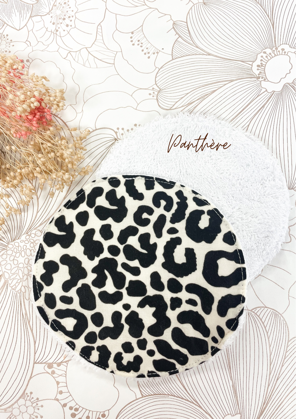 Lot de 2 coussinets d’allaitement lavable