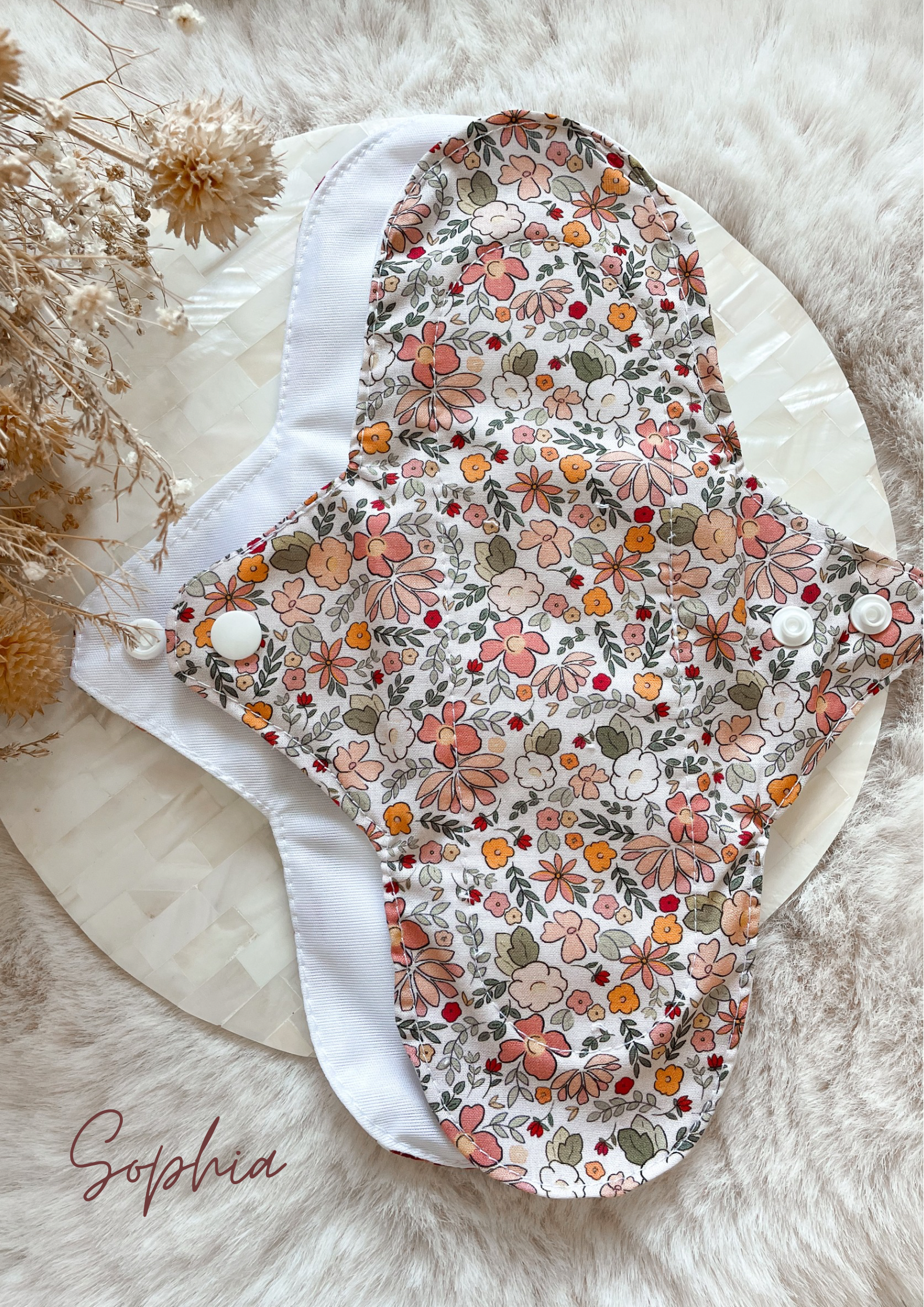 Washable sanitary napkin for very heavy flow / night