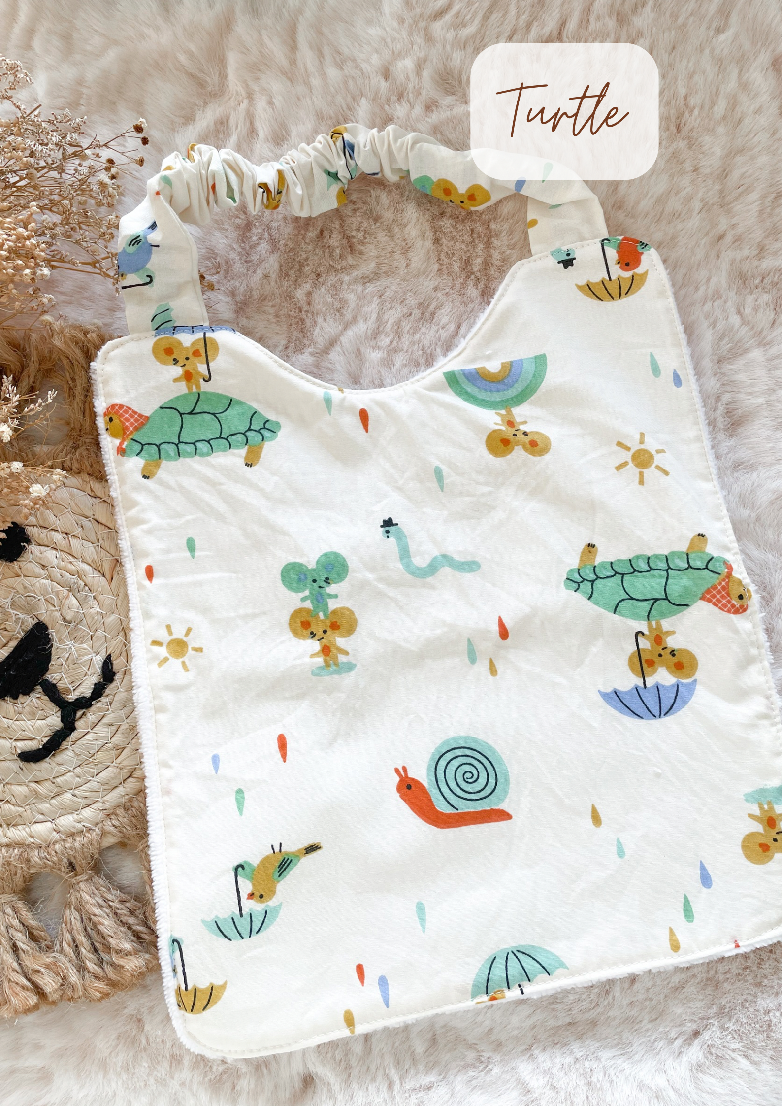 Large bib (2-8 years) / canteen napkin