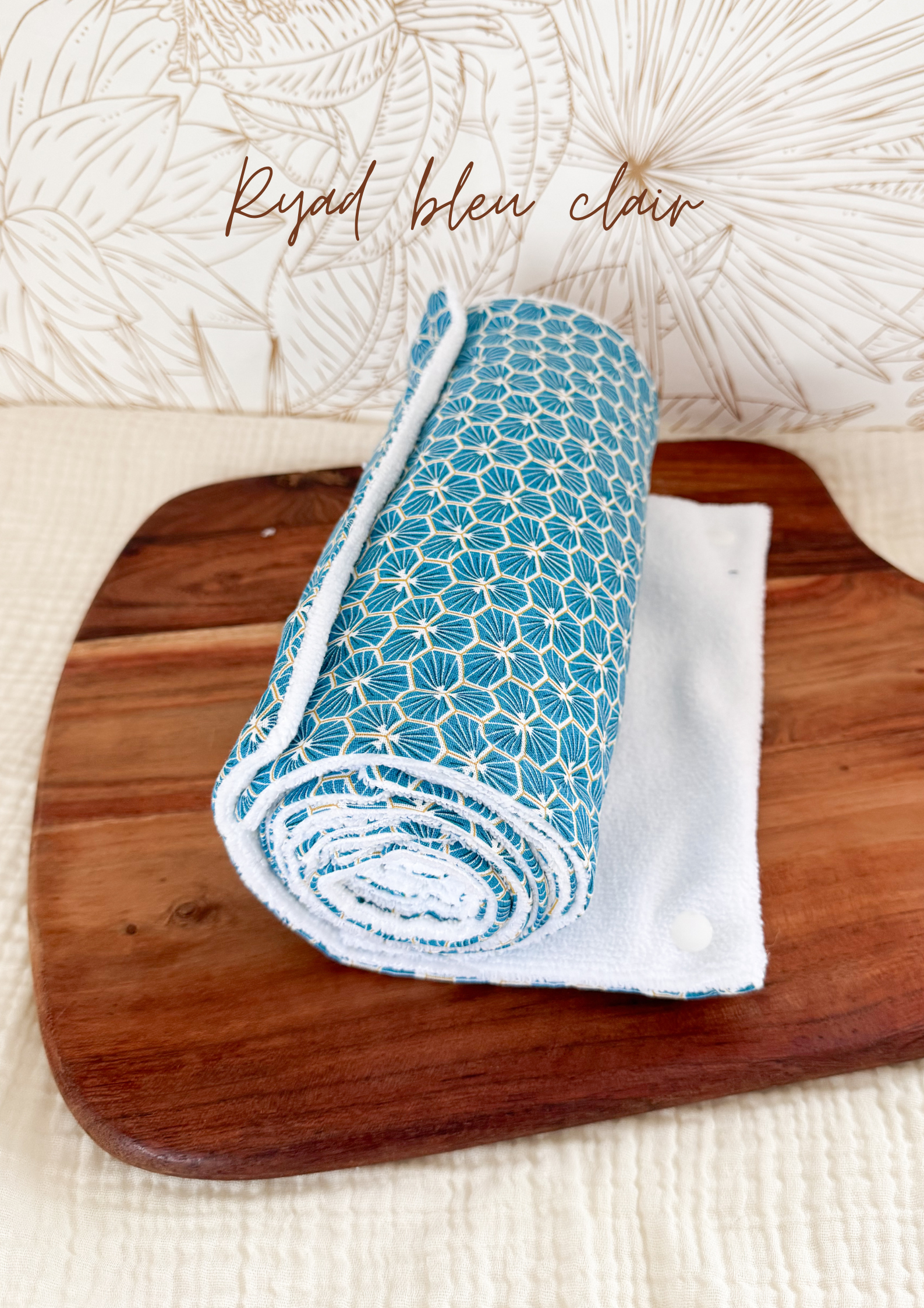 <transcy>Washable bamboo terry towel</transcy>