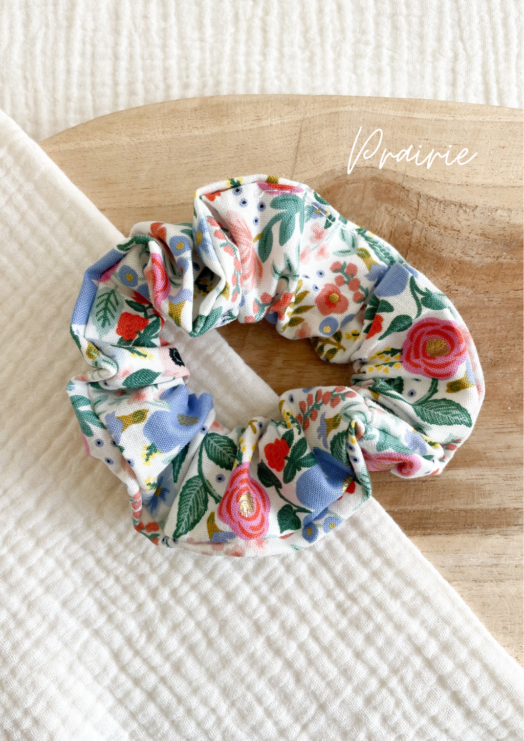 Bedruckter Haargummi aus Baumwolle