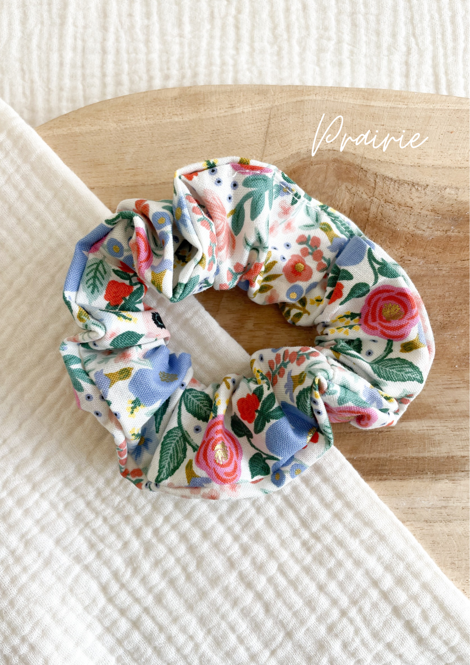 Chouchou coton imprimé