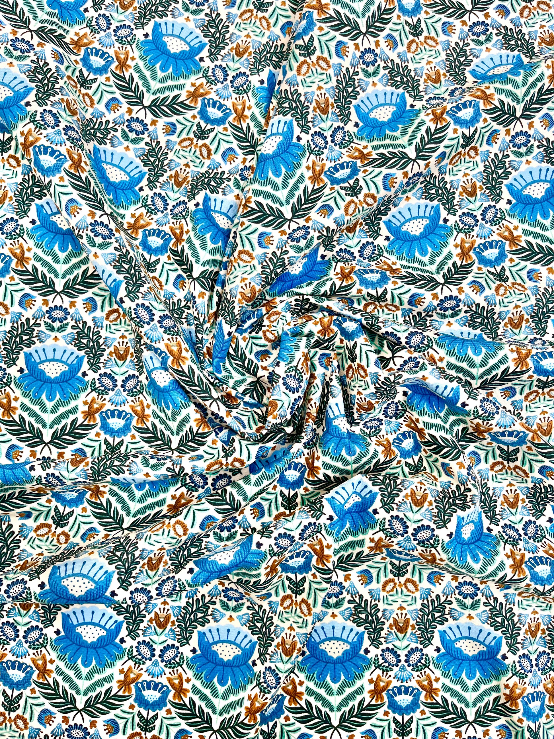 Coton imprimé créateur Bora Bora