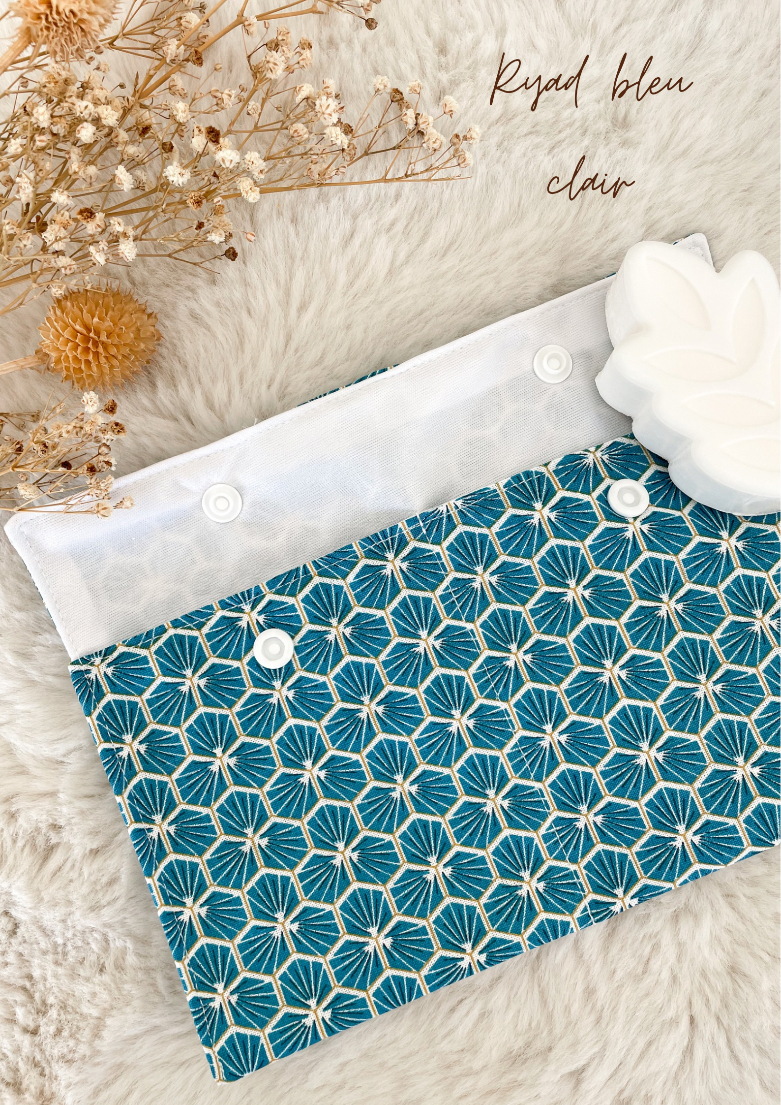 Pochette à savon imperméable grand format - Homme