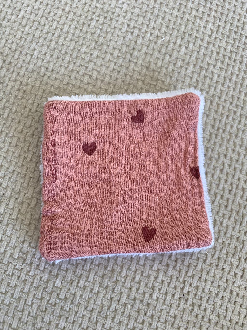 imparfait : Coton lavable en éponge bambou