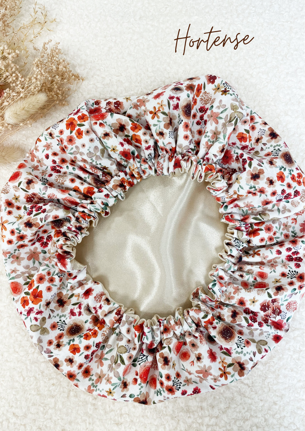 Satin treatment cap