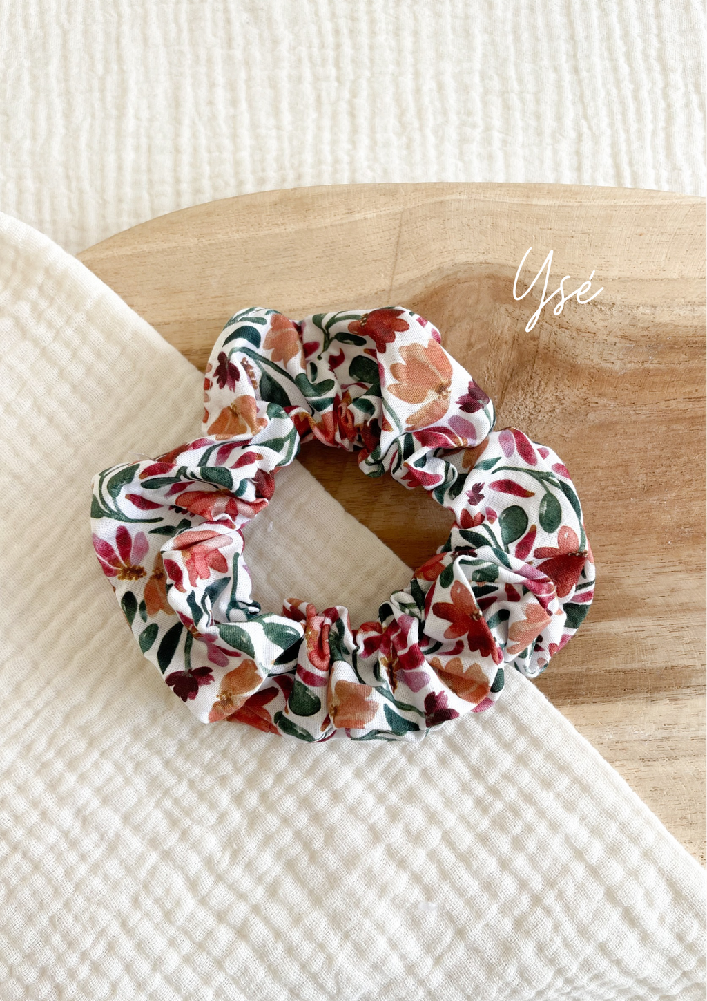 Bedruckter Haargummi aus Baumwolle