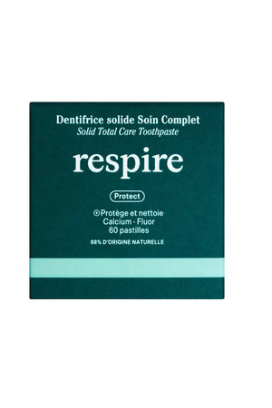 Dentifrice solide menthe (en pastille) - Respire