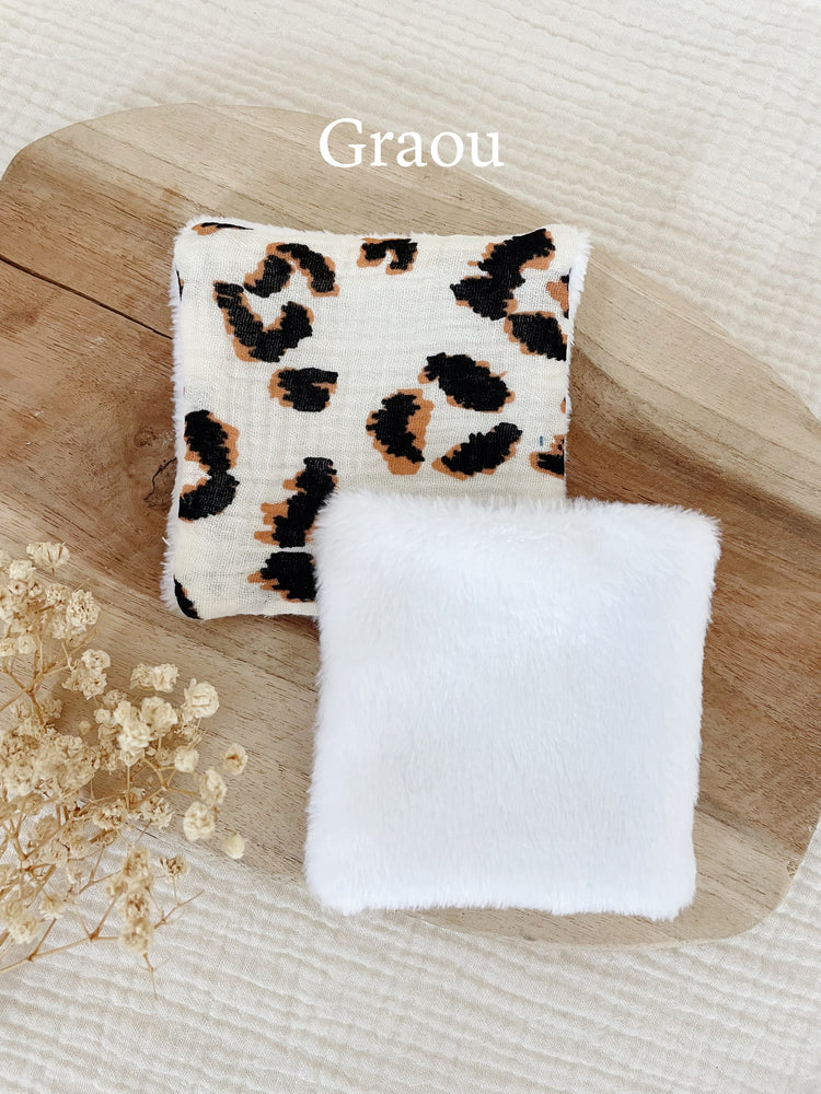 Coton lavable en tissu doudou