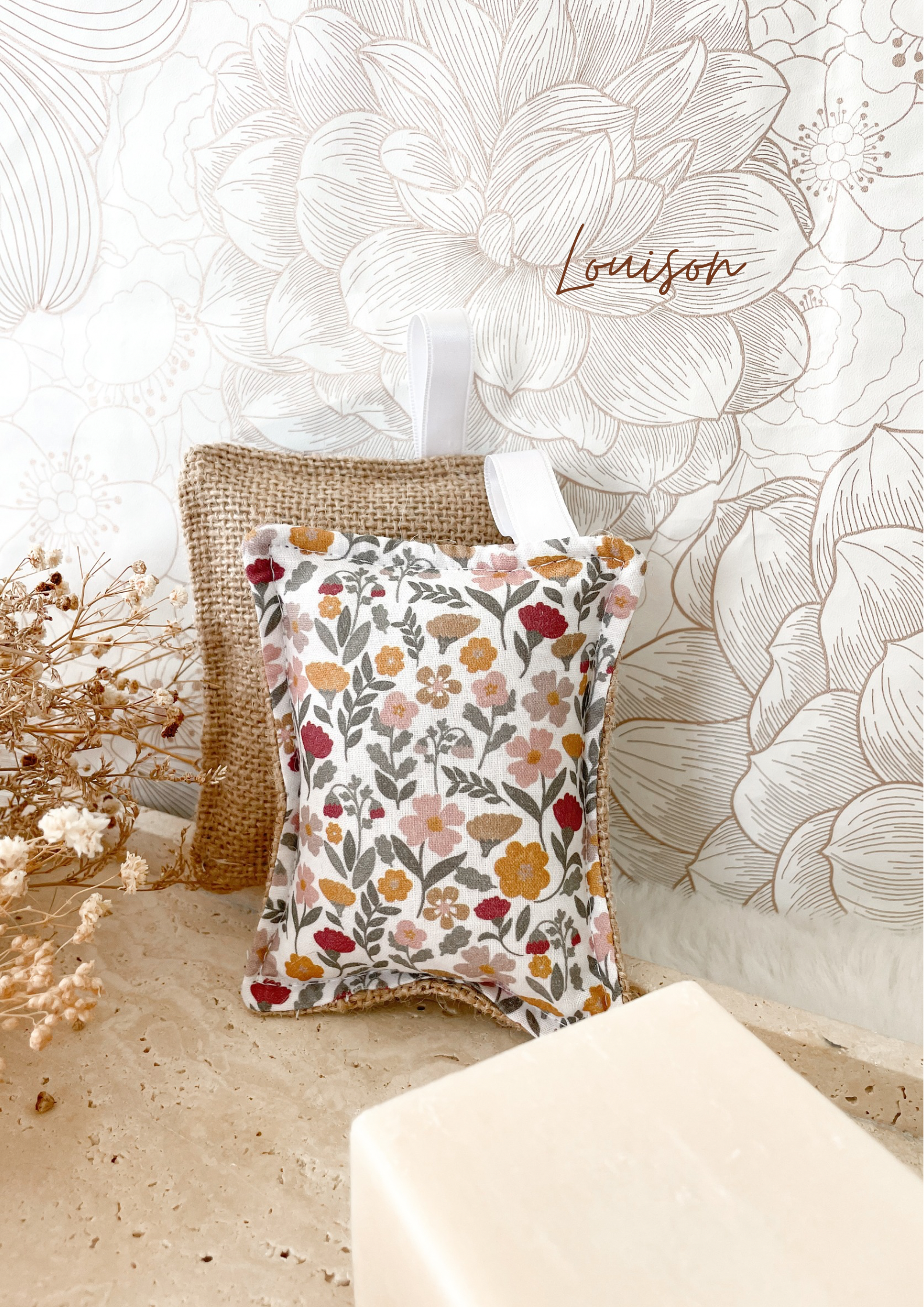 Waschbarer Schwamm aus JUTE CANVAS