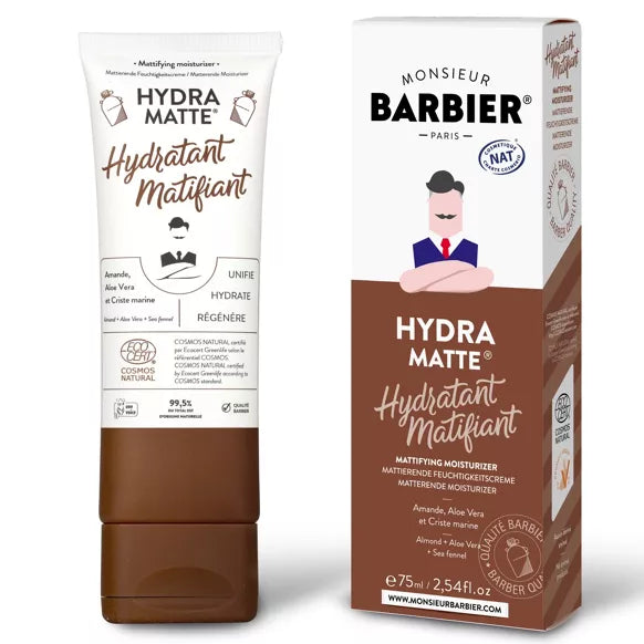 Crème Hydratante Matifiante Naturelle pour Hommes - Monsieur Barbier