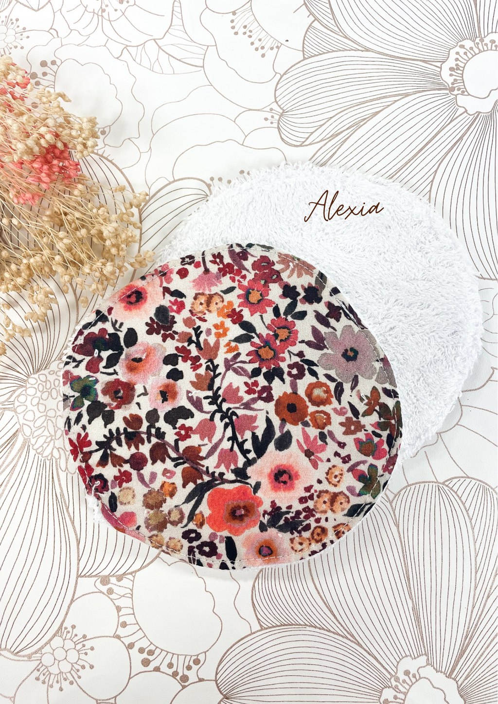 Lot de 2 coussinets d’allaitement lavable