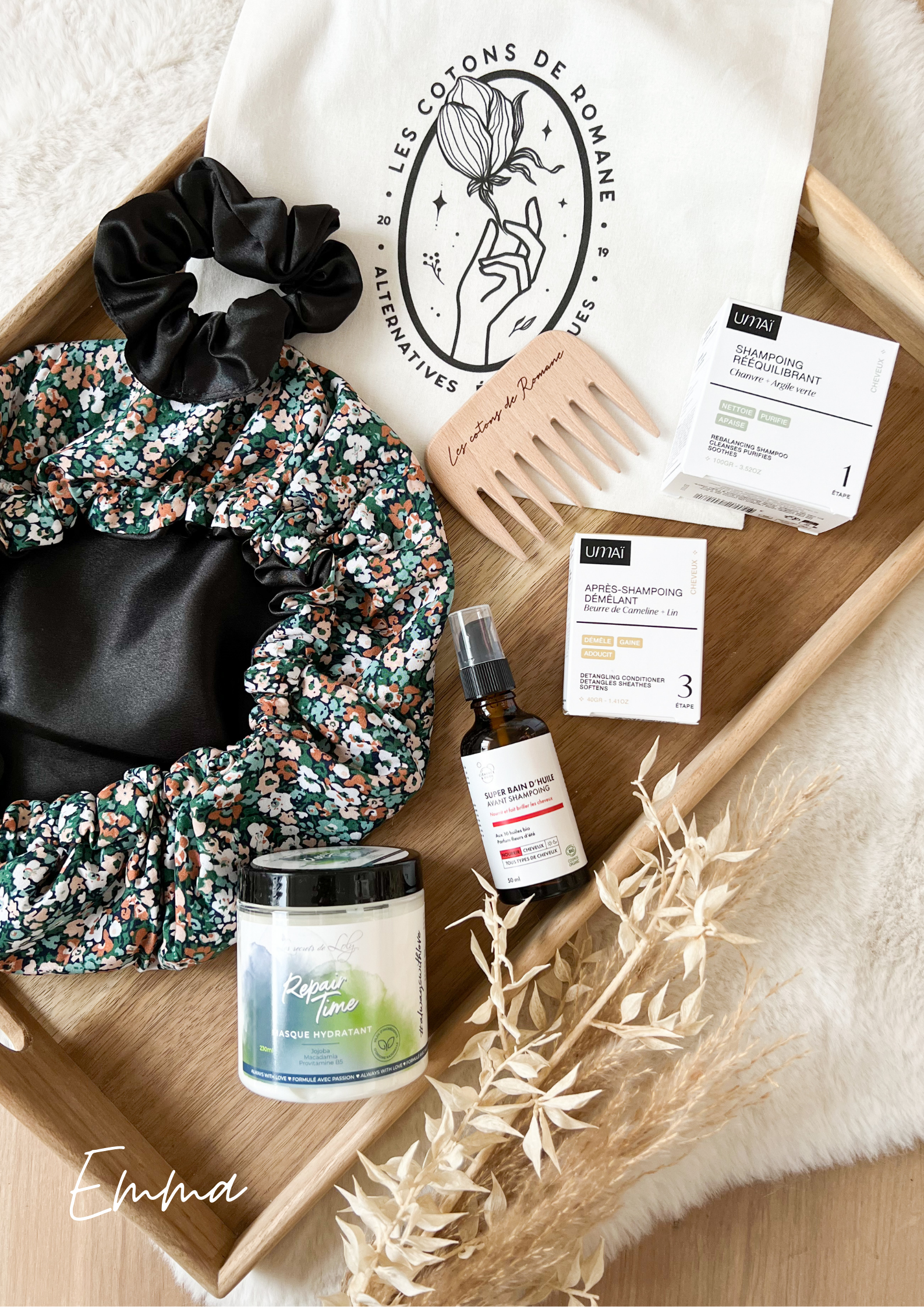 Coffret Routine cheveux de Romane