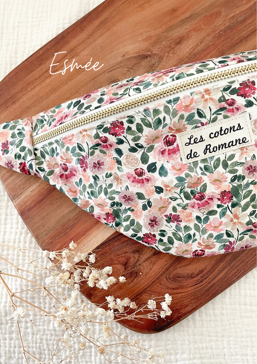 Sac banane - Les cotons de Romane