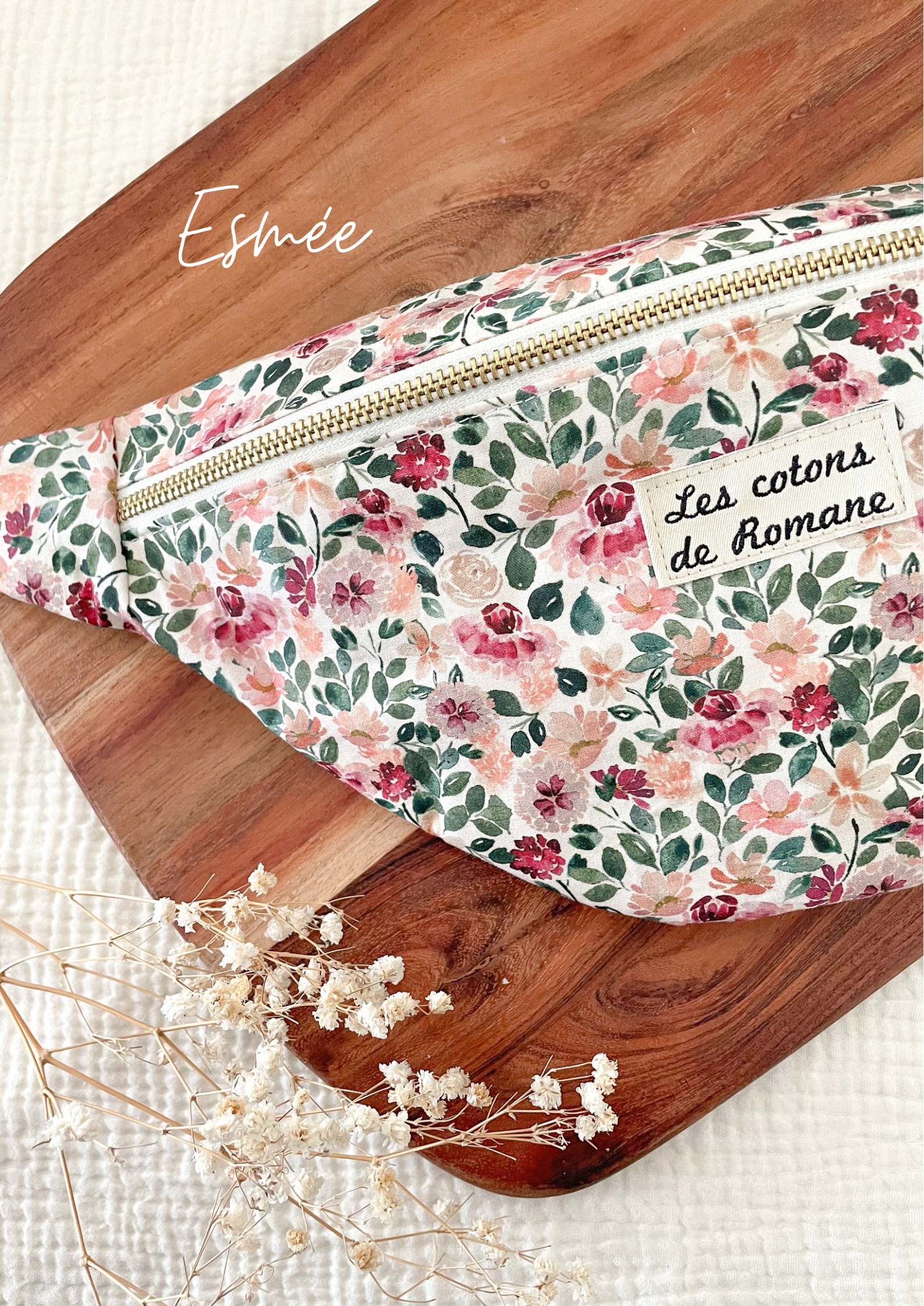 Sac banane - Les cotons de Romane