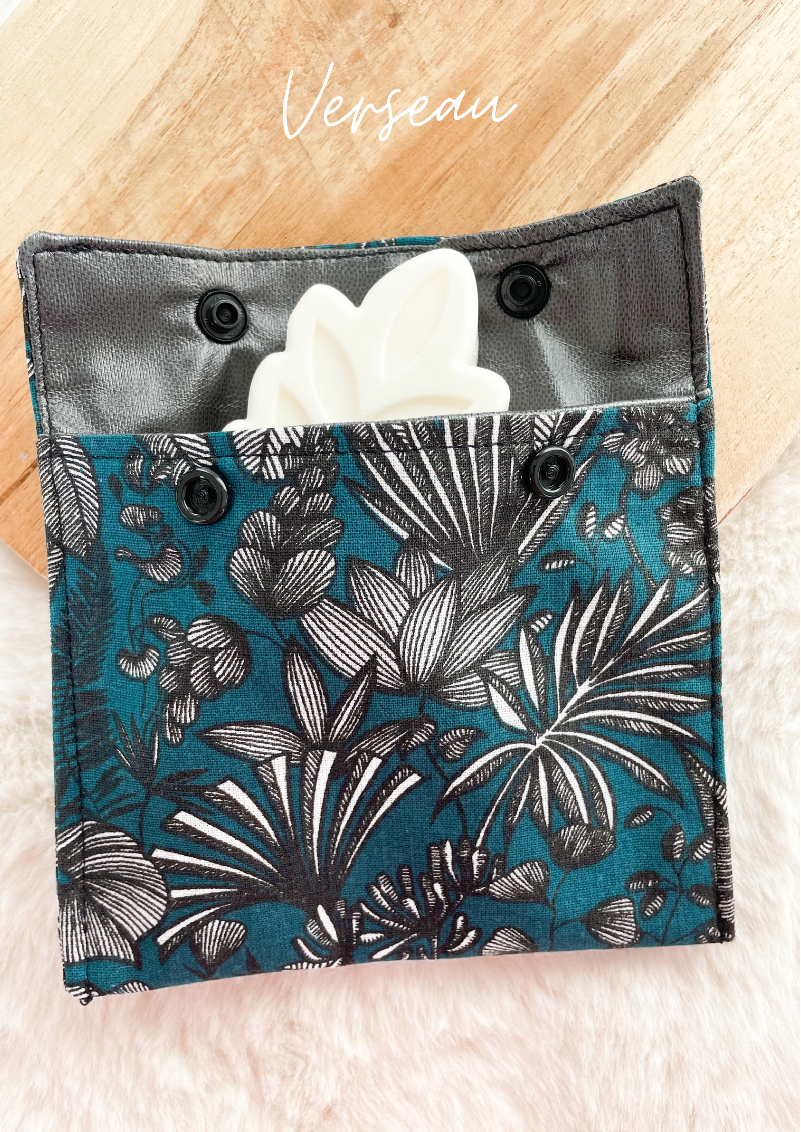 Pochette à savon imperméable petit format