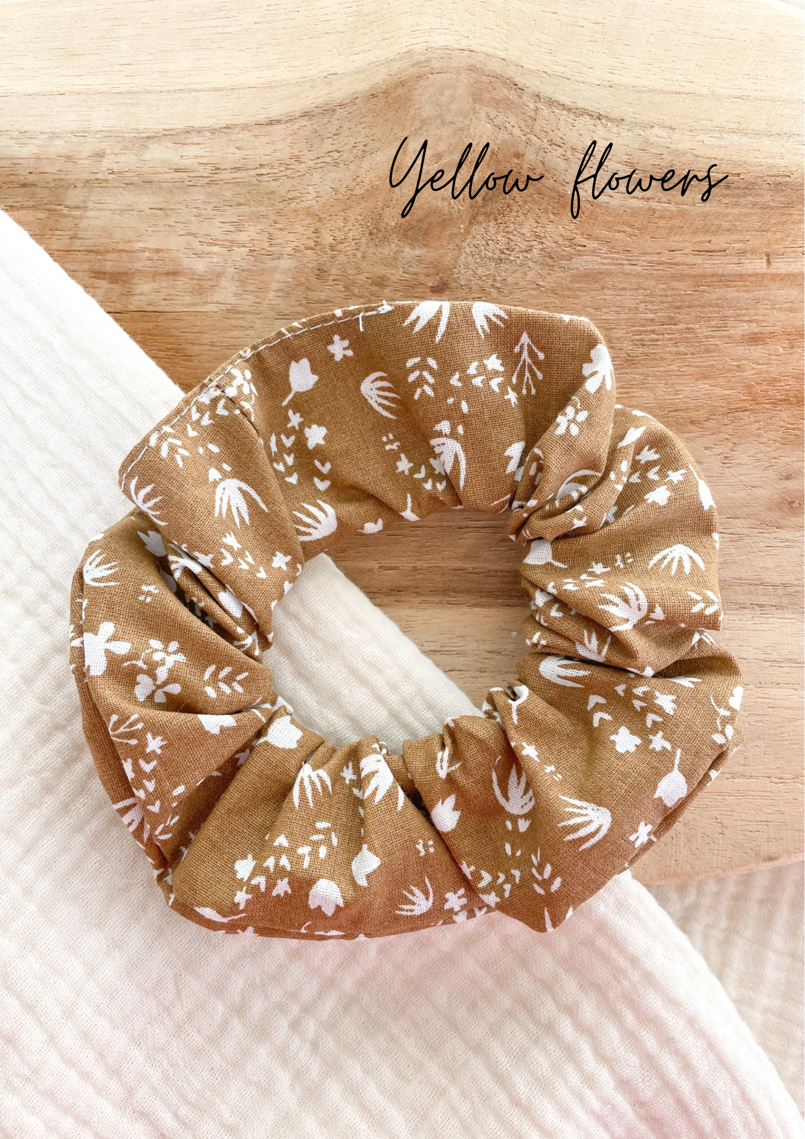 Chouchou coton imprimé