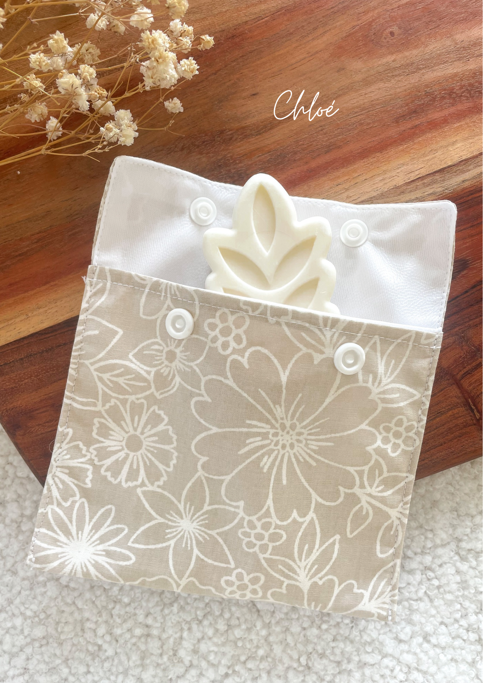 Small waterproof soap pouch