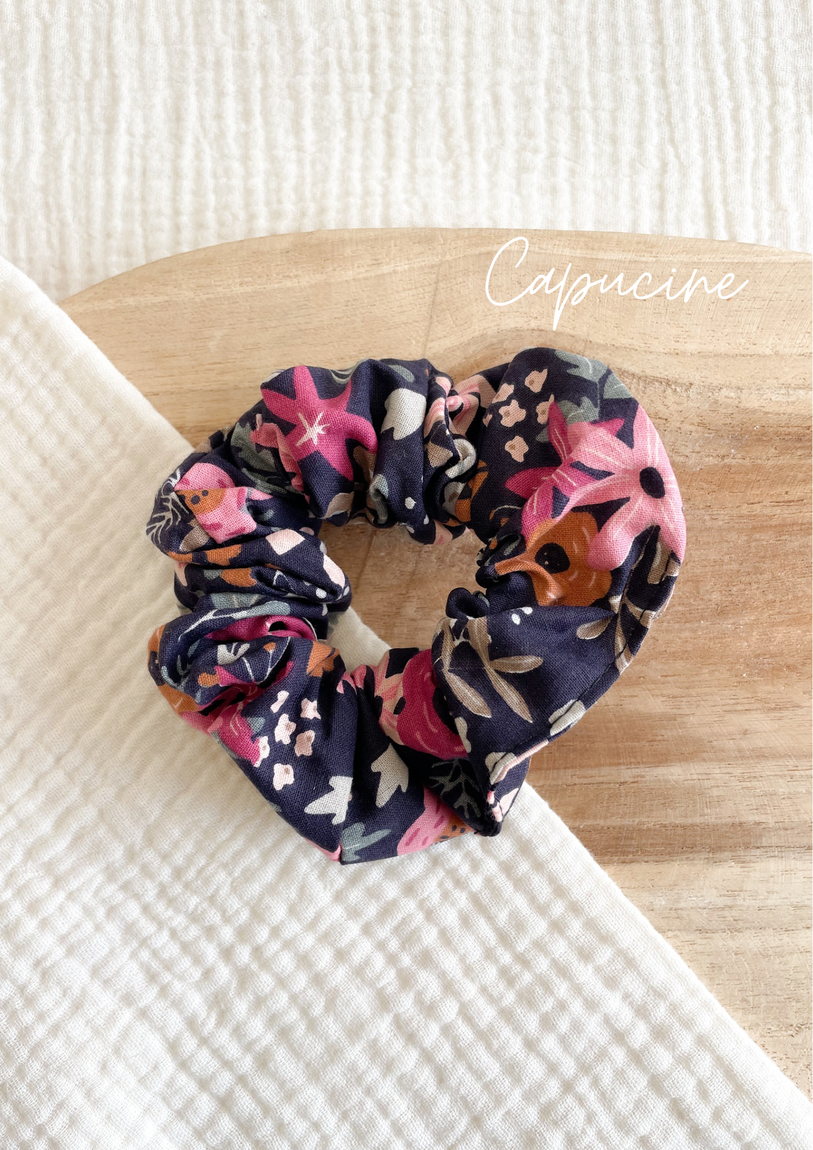 Chouchou coton imprimé