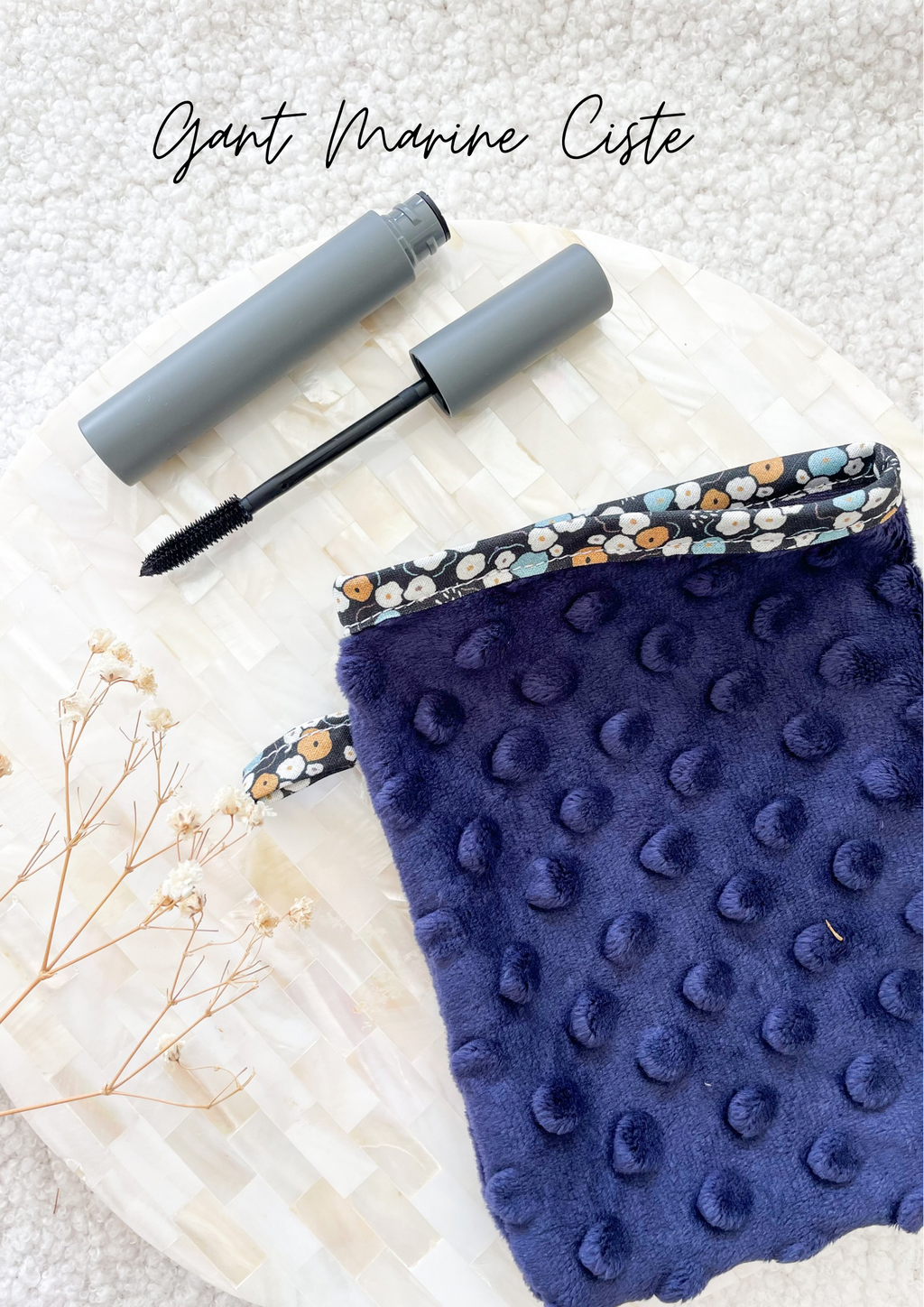 Gant démaquillant (démaquille avec de l’eau uniquement)