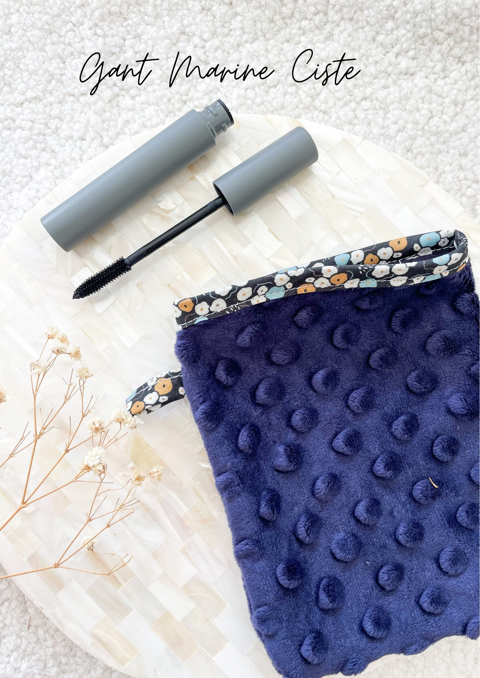 Gant démaquillant (démaquille avec de l’eau uniquement)