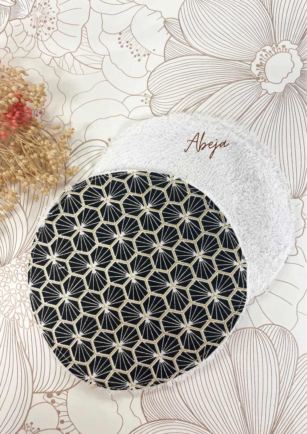 Lot de 2 coussinets d’allaitement lavable