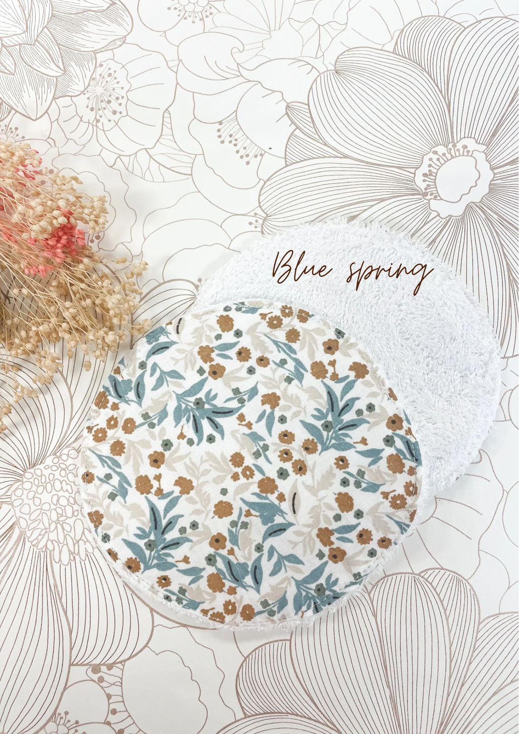 Lot de 2 coussinets d’allaitement lavable