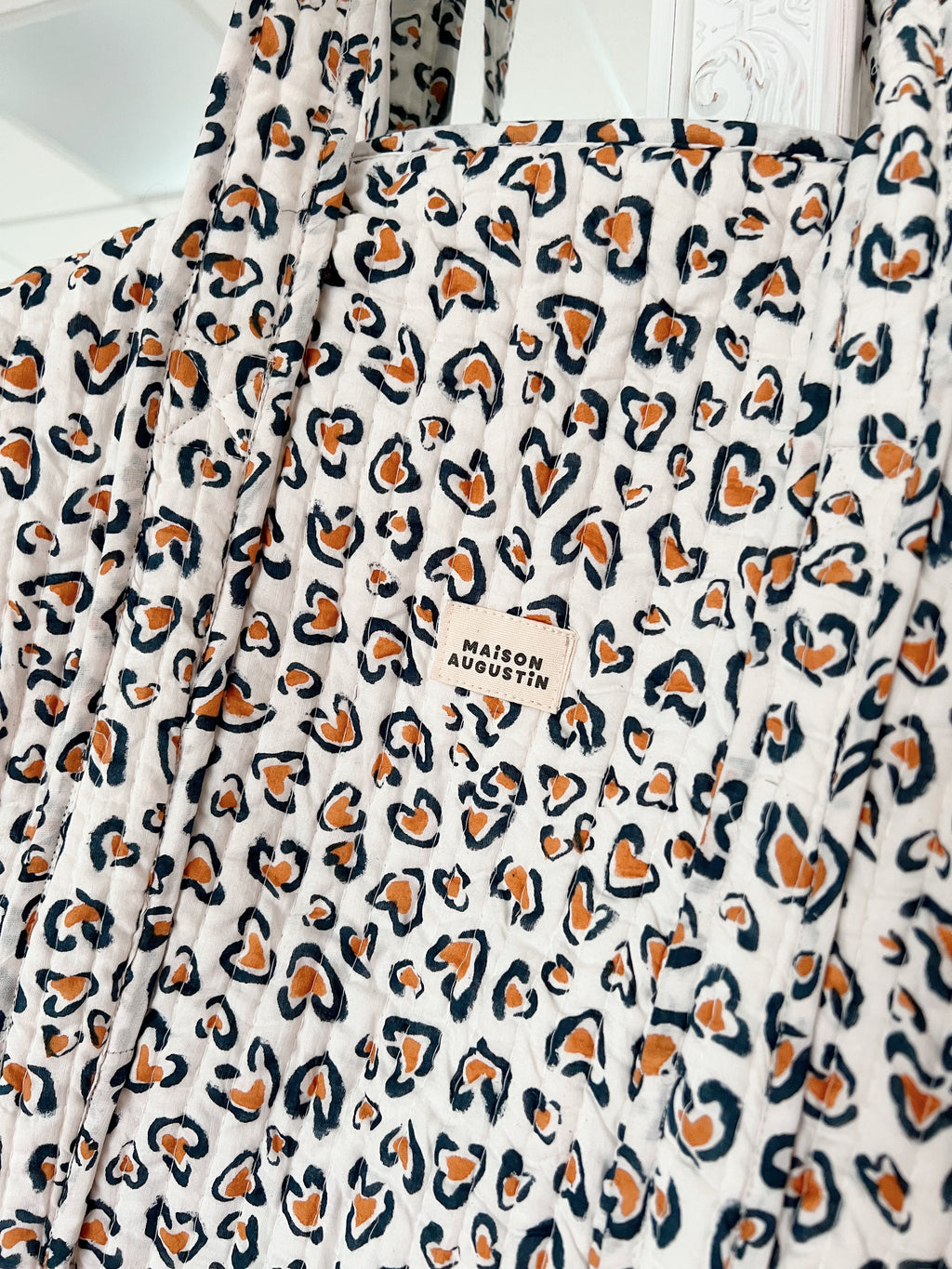 Sac Week-End Leo Navy - Maison Augustin