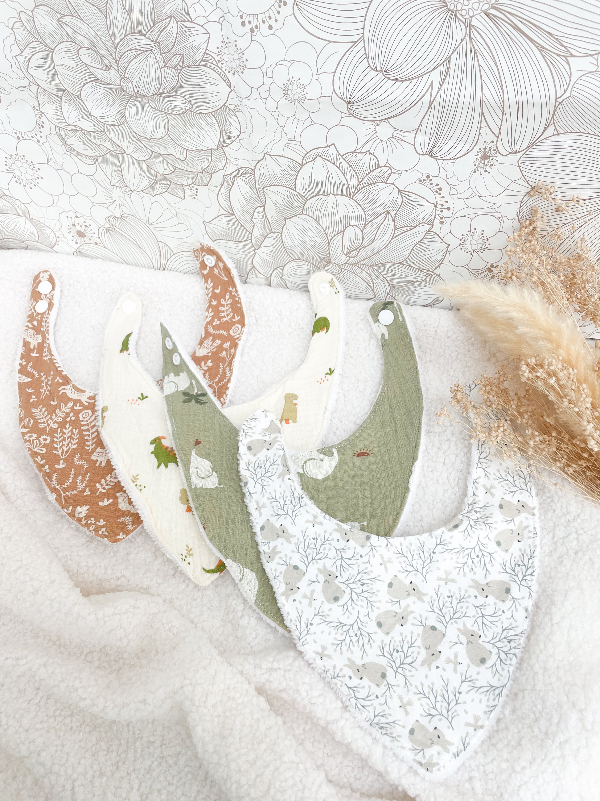 Bavoir bandana (0-2 ans)