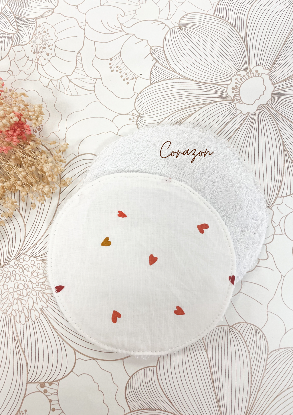 Lot de 2 coussinets d’allaitement lavable