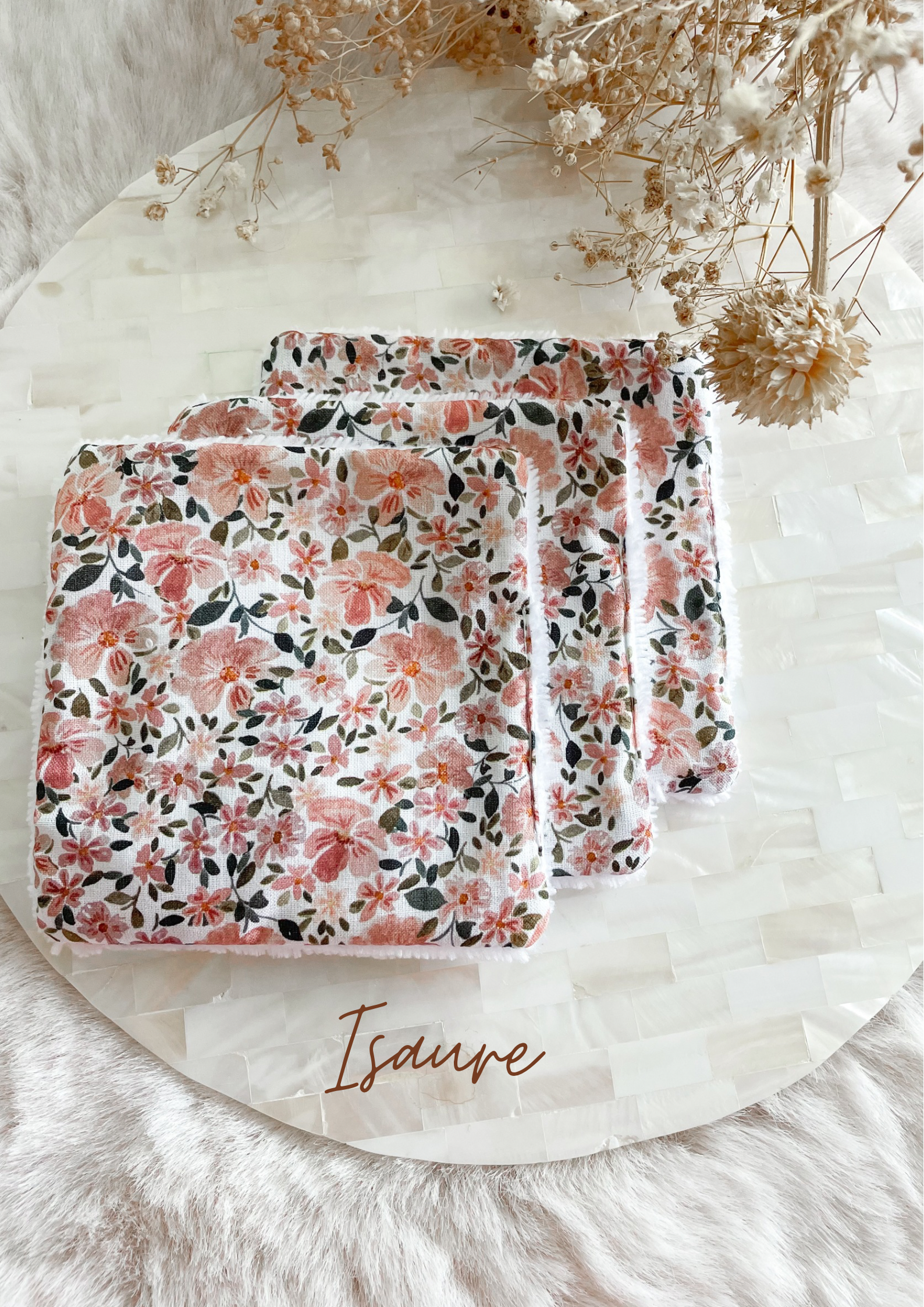 Coton lavable en éponge bambou