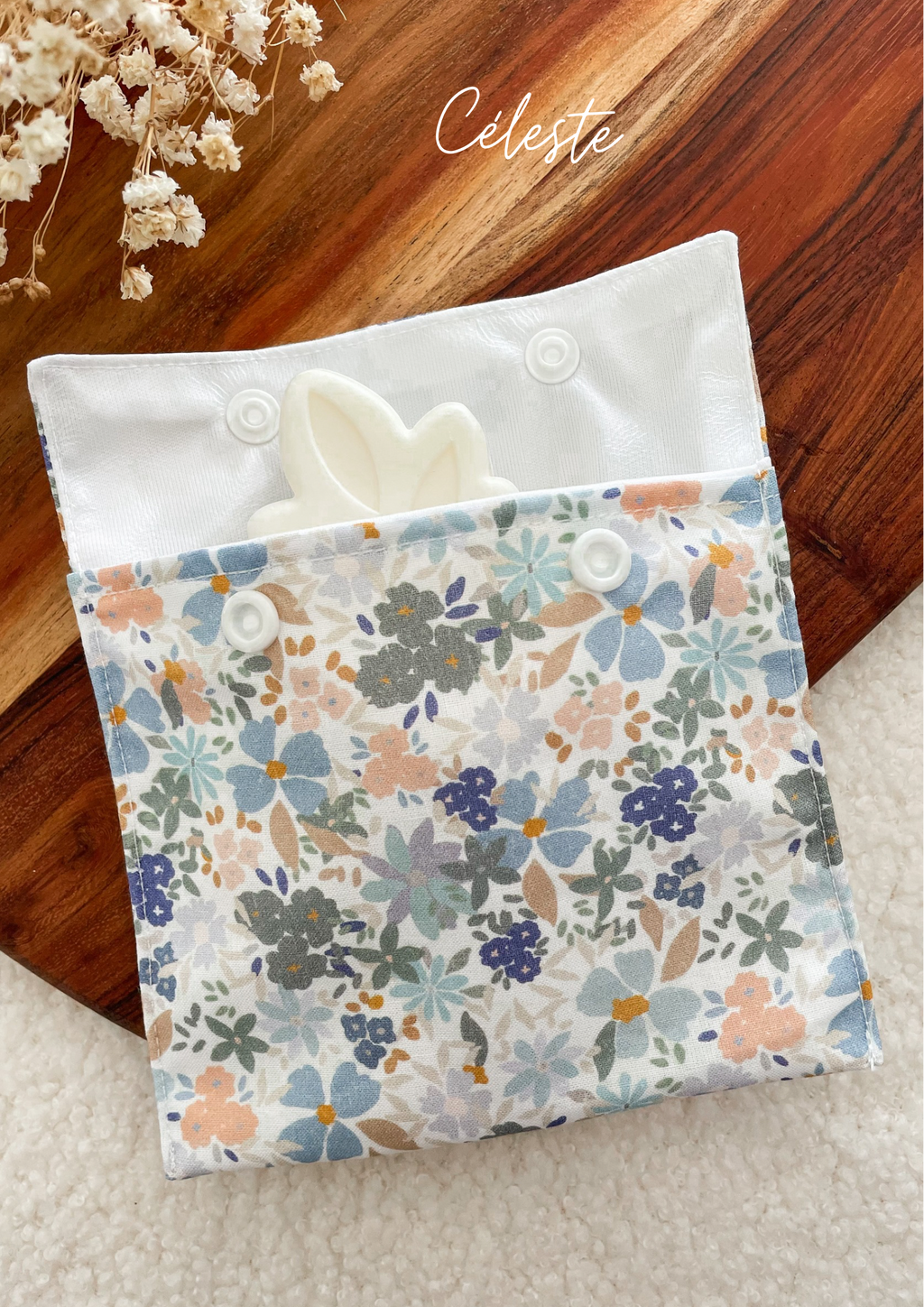 Pochette à savon imperméable petit format