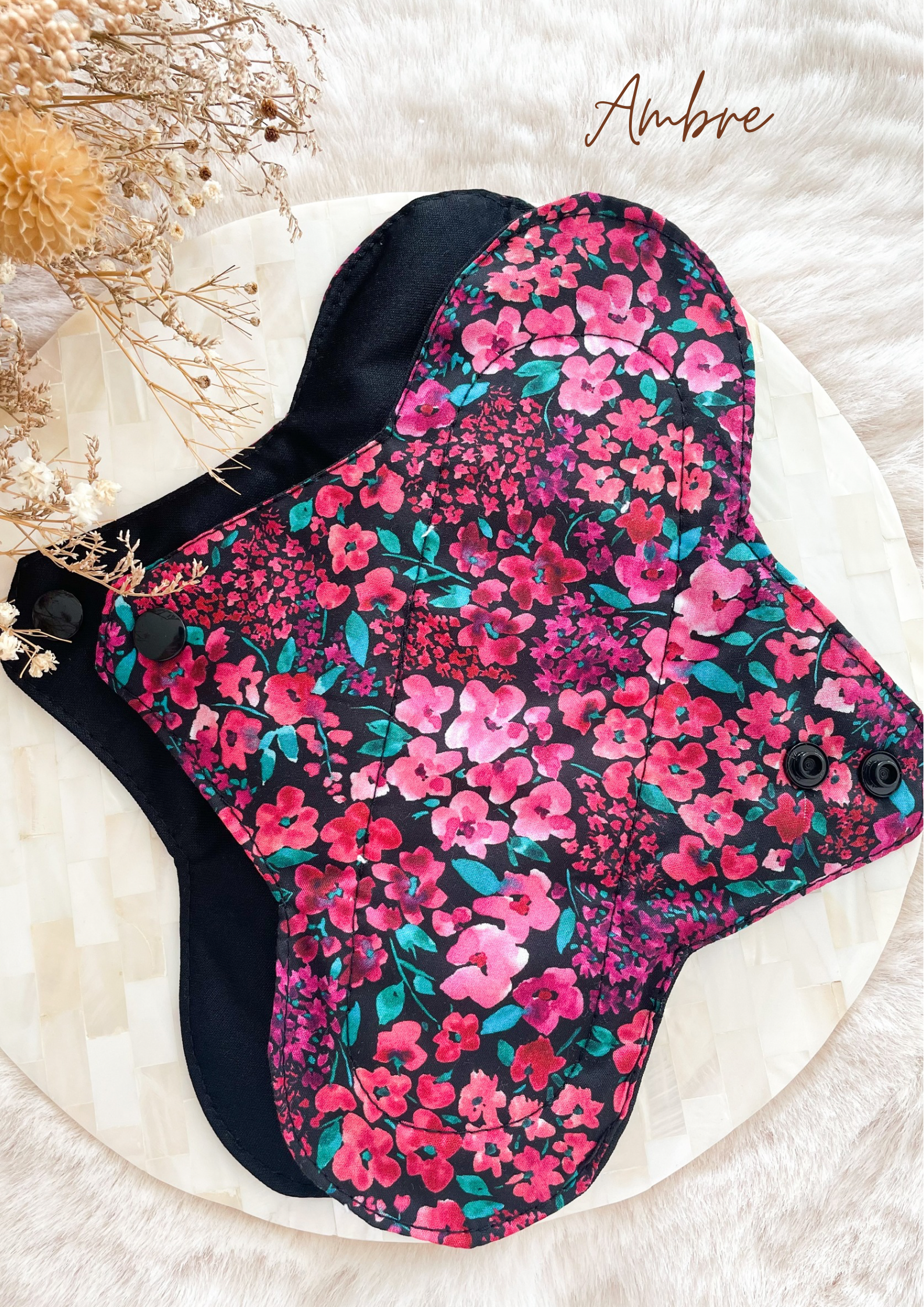 Serviette hygiénique lavable pour flux important