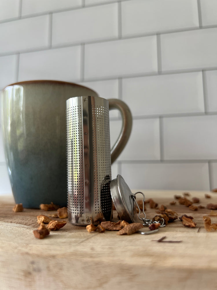 Filtré à thé en acier – Les cotons de Romane : Produits d'hygiène