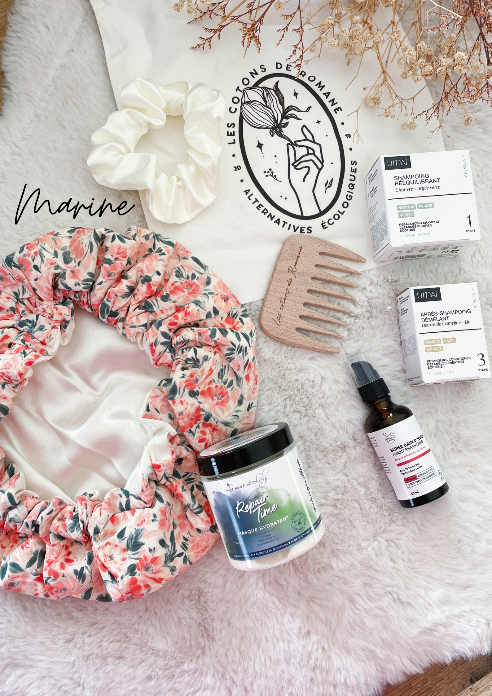 Coffret Routine cheveux de Romane