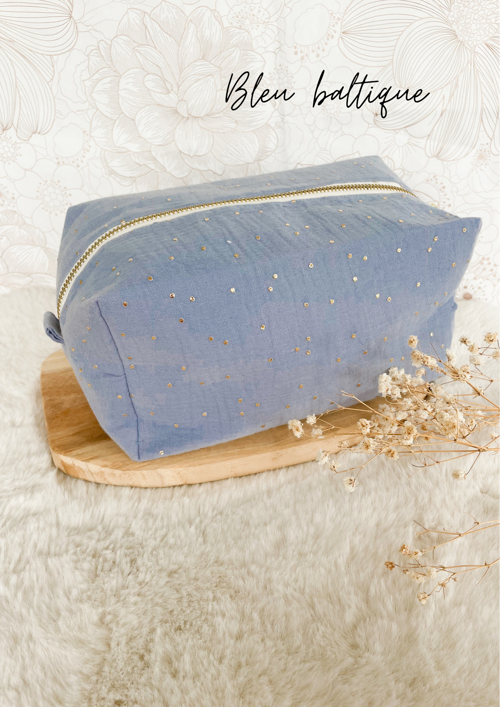 Trousse de toilette (intérieur imperméable)