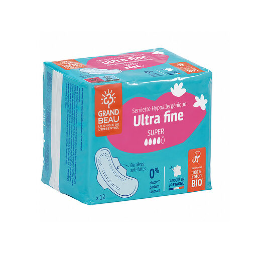 Washable sanitary napkin for heavy flow