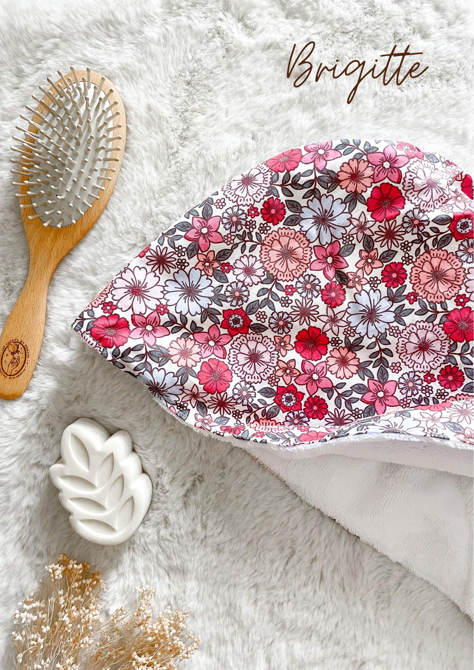 Serviette / turban pour cheveux