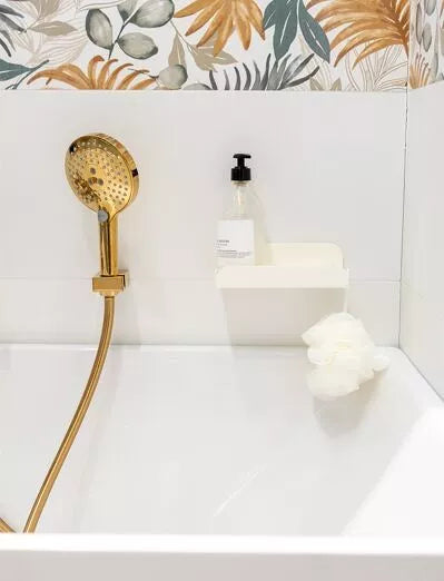 Etagère de douche murale (sans perçage) - Mamik