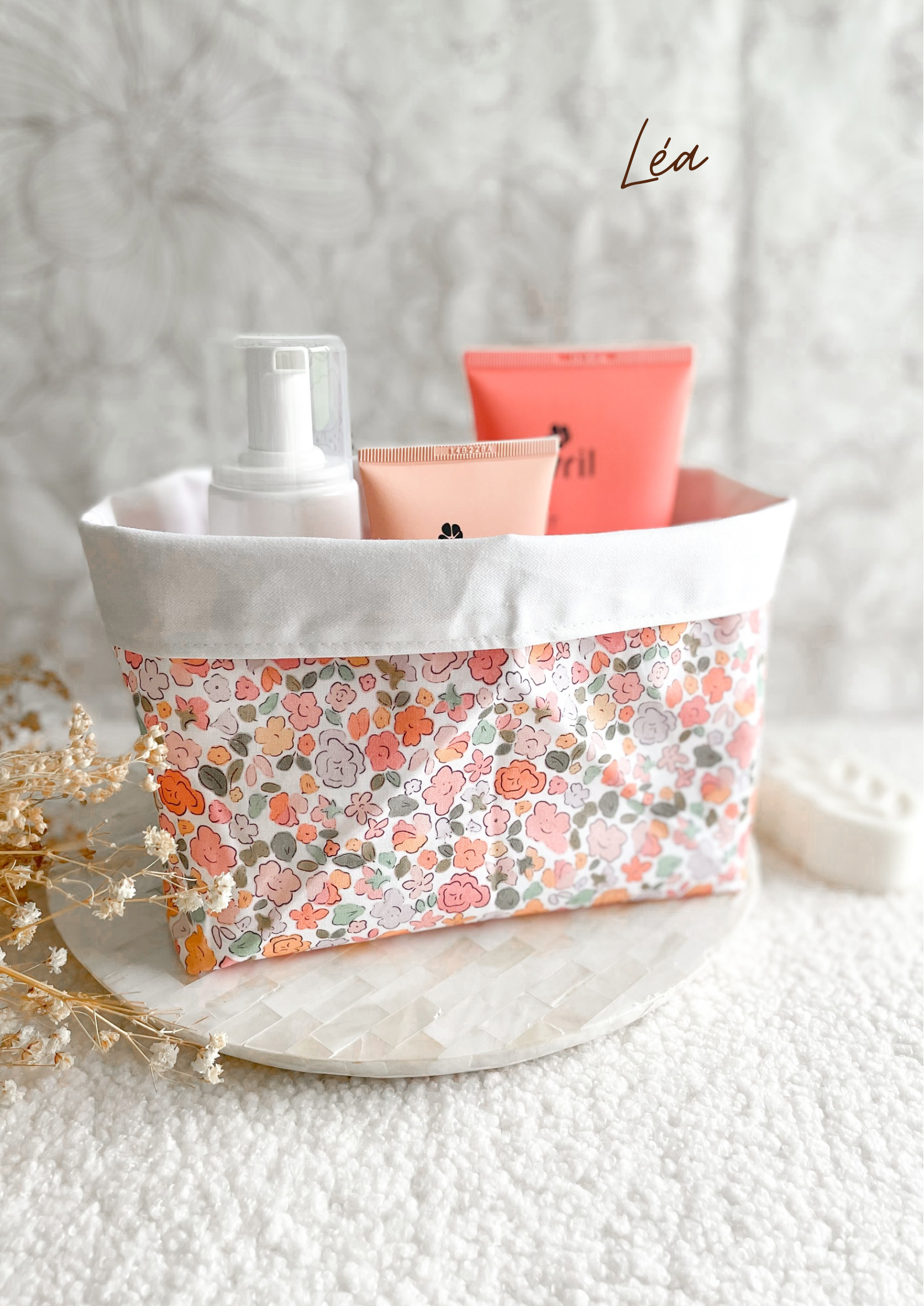 Large fabric basket