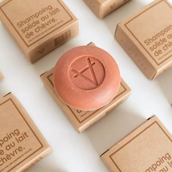 Shampoing solide au lait de chèvre bio - Soin Amalthée