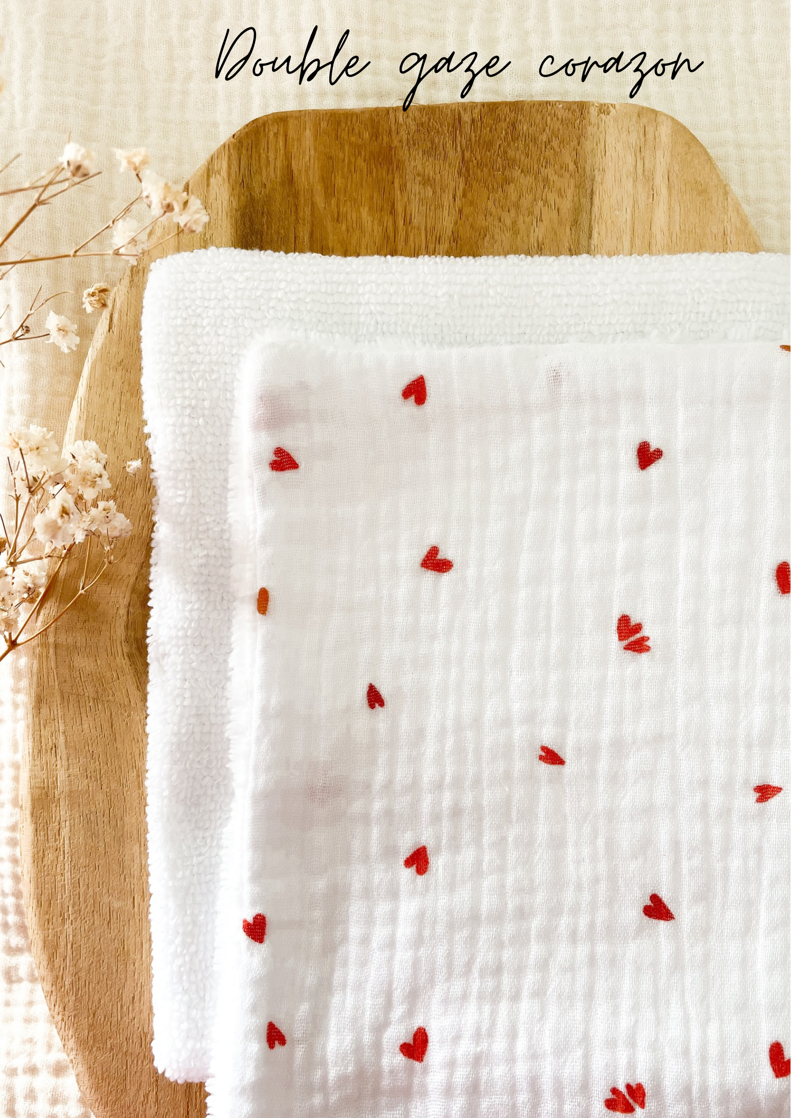 Mini serviette visage