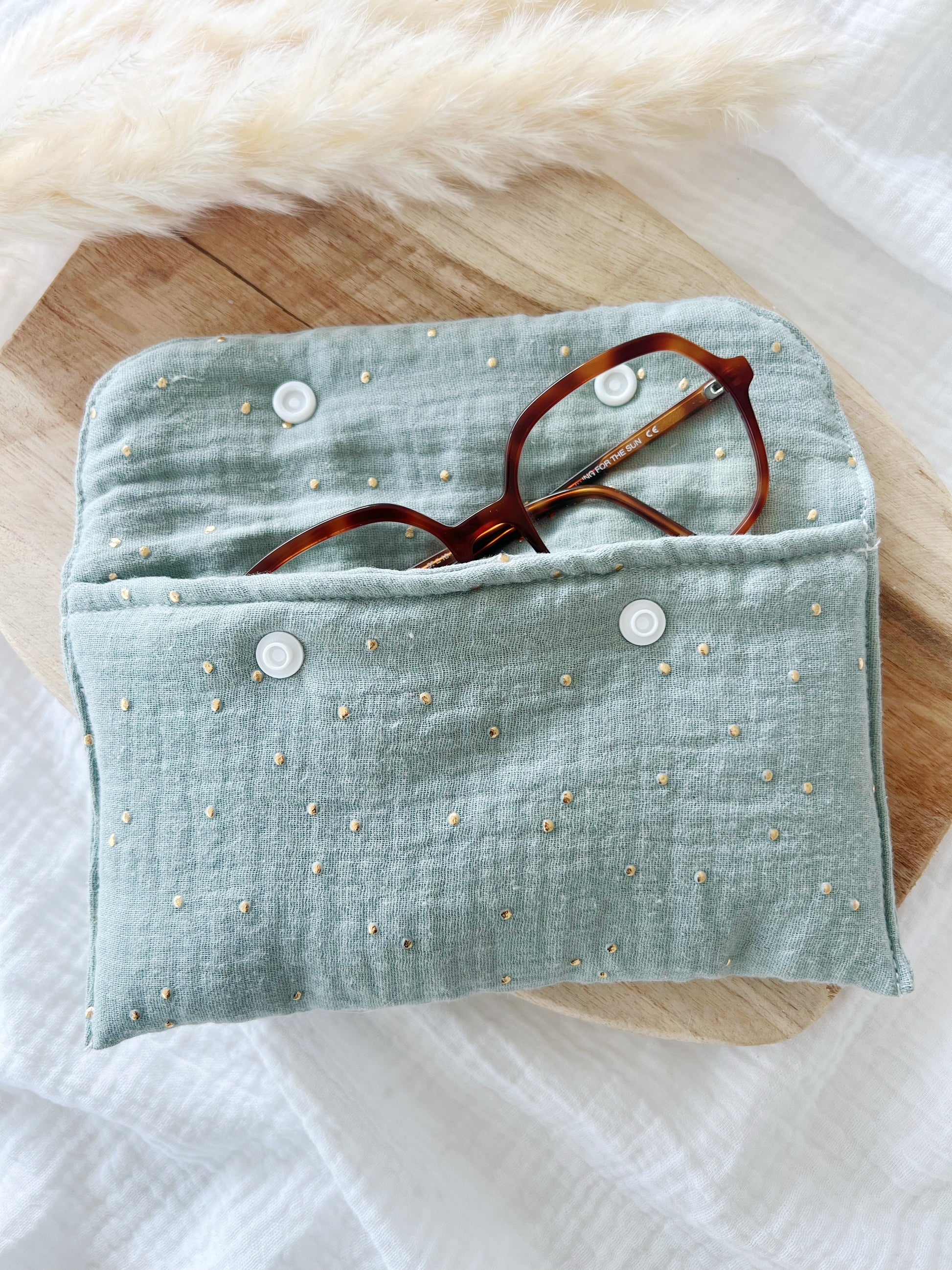 Étui à lunettes – Les cotons de Romane Produits d'hygiène